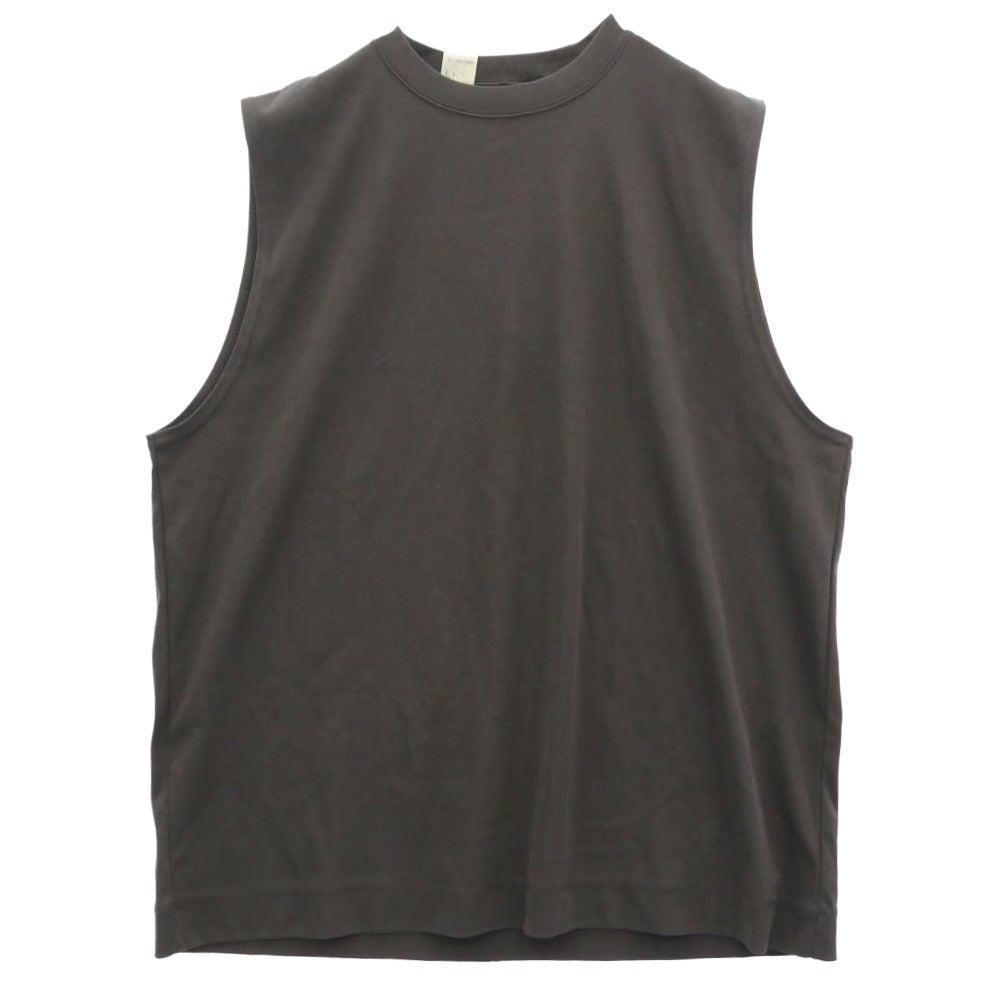 N.HOOLYWOOD エヌハリウッド 25RCH-015 UNDER SUMMIT WEAR アンダー サミットウェア TANK TOP タンクトップ クルーネック ベスト チャコール系 38【中古】