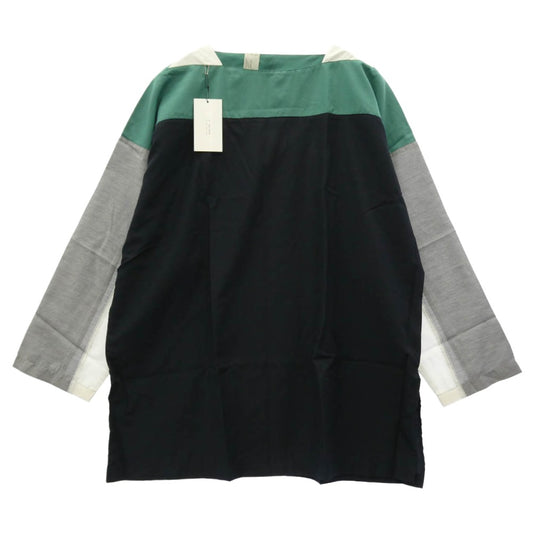 N.HOOLYWOOD エヌハリウッド 19SS 191-SH03-013 パネル切替 クルーネック プルオーバー シャツ マルチカラー系 38【中古】