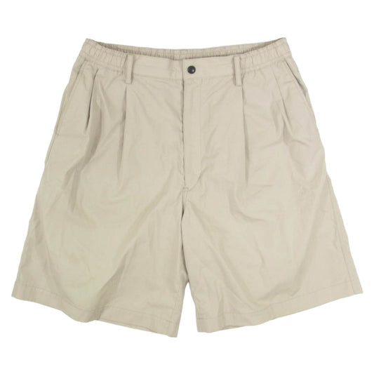 N.HOOLYWOOD エヌハリウッド 25SS 9251-CP50-005 TUCK HALF PANTS タック ハーフパンツ ショーツ ベージュ系 42【中古】