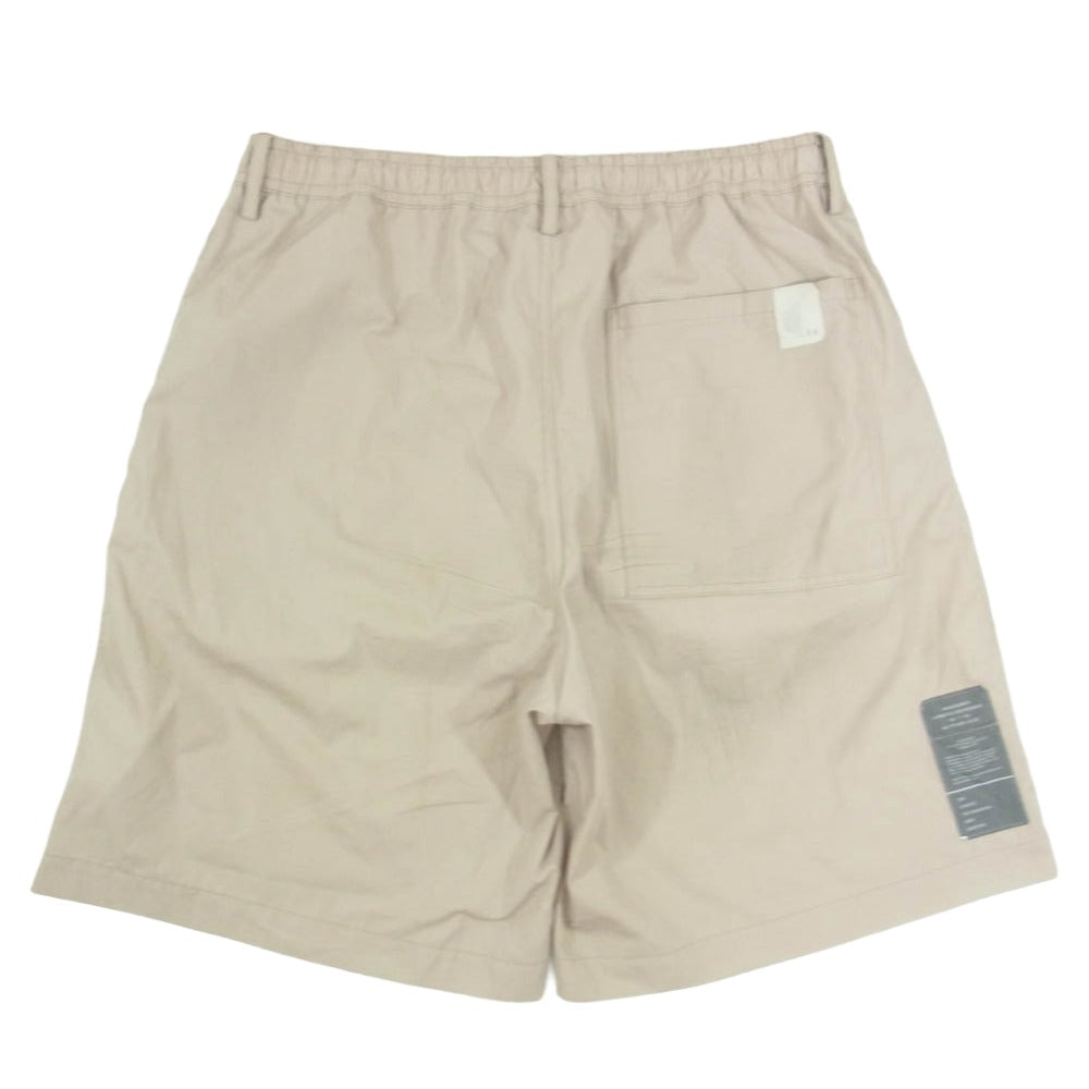 N.HOOLYWOOD エヌハリウッド 25SS 9251-CP50-005 TUCK HALF PANTS タック ハーフパンツ ショーツ ベージュ系 42【中古】