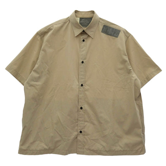 N.HOOLYWOOD エヌハリウッド 25SS 9251-SH50-005 HALF SLEEVE SHIRT ハーフスリーブ ミルスペック 半袖 シャツ ベージュ系 40【中古】