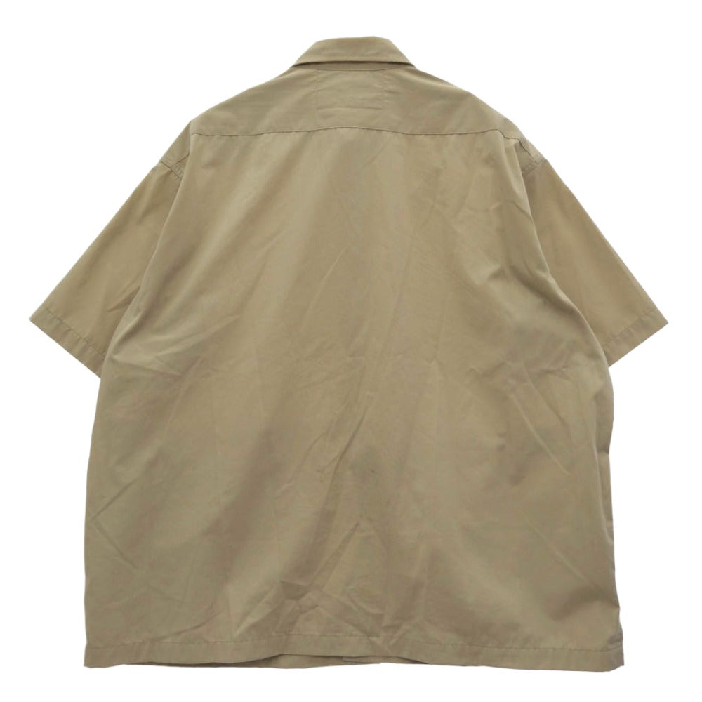 N.HOOLYWOOD エヌハリウッド 25SS 9251-SH50-005 HALF SLEEVE SHIRT ハーフスリーブ ミルスペック 半袖 シャツ ベージュ系 40【中古】