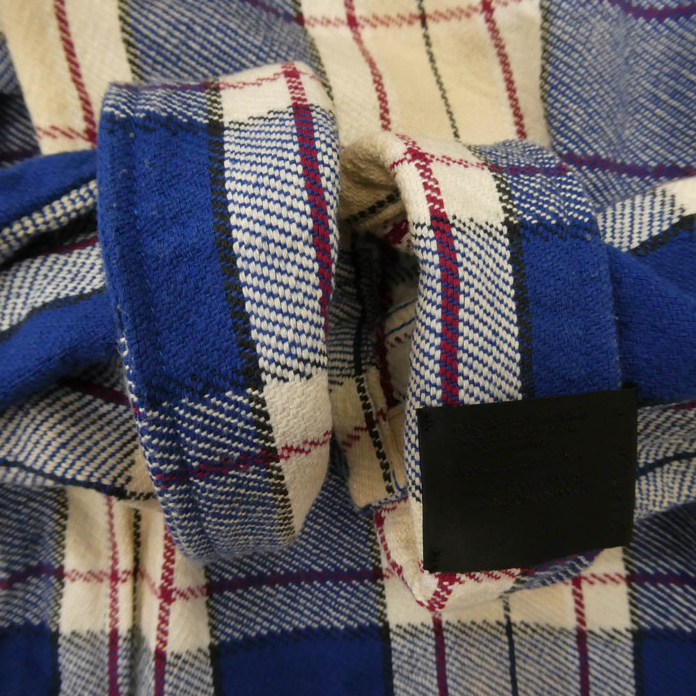 N.HOOLYWOOD エヌハリウッド BIG MAC ビッグマック 23AW 2232-SH22-018 COMPILE BIG MAC SHIRT ビッグマック チェック 長袖 ネルシャツ マルチカラー系 XL【中古】