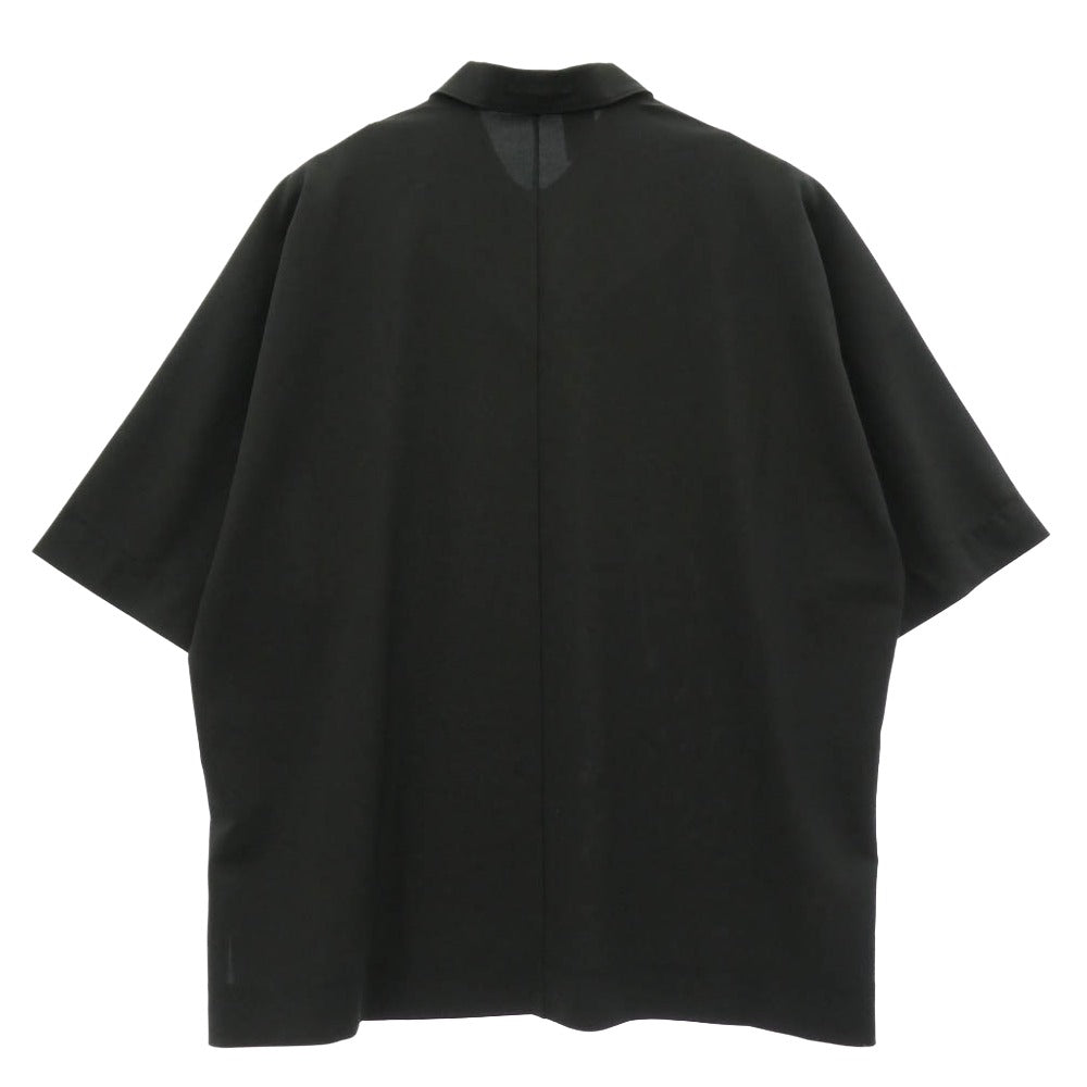 N.HOOLYWOOD エヌハリウッド 24SS 2241-CS51-006 POLO SHIRT 半袖 ポロシャツ ブラック系 42【中古】