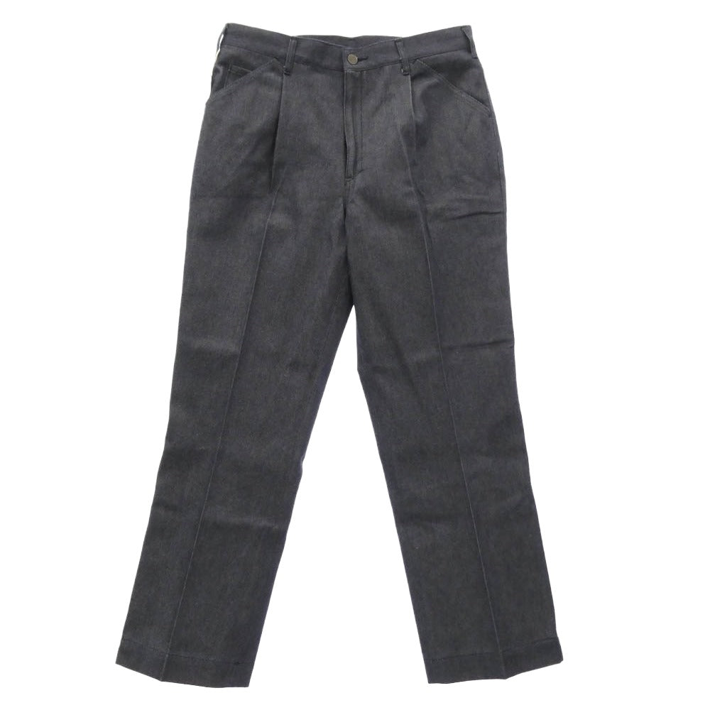 スタビライザー ジーンズ 0-31 1タック ストレート デニムパンツ ジーンズ インディゴブルー系 W34-L30【極上美品】【中古】