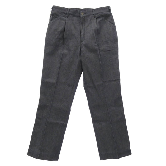スタビライザー ジーンズ 0-31 1タック ストレート デニムパンツ ジーンズ インディゴブルー系 W34-L30【極上美品】【中古】