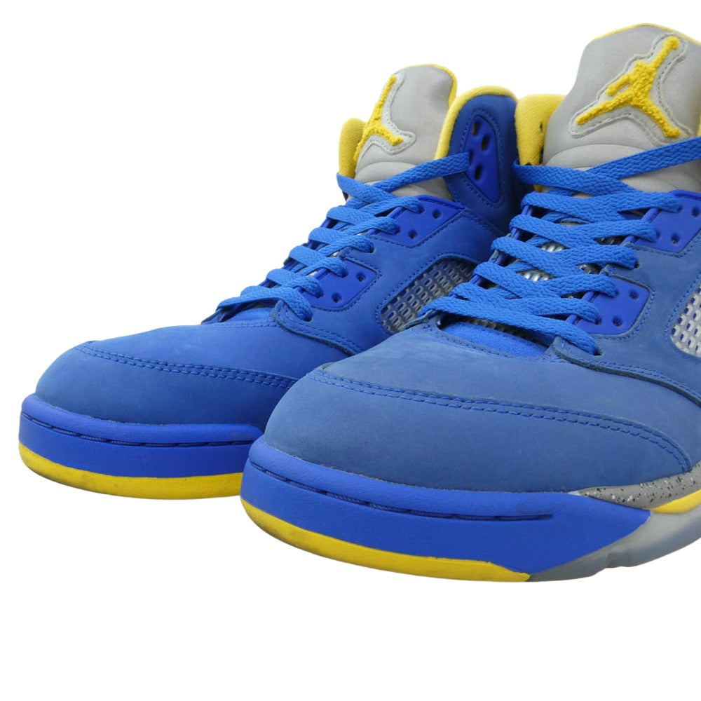 NIKE ナイキ CD2720-400 Air Jordan 5 JSP Laney エアジョーダン5 JSP レイニー スニーカー ブルー系 29cm【中古】
