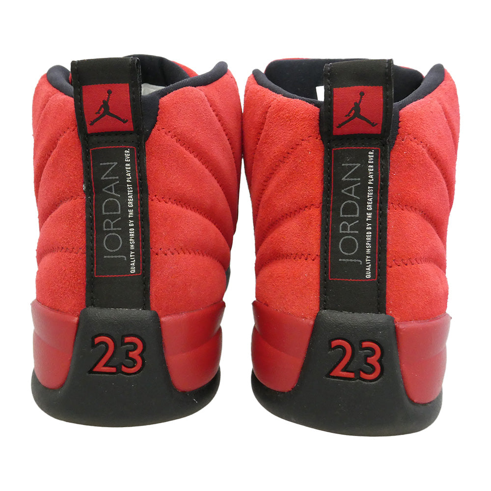 NIKE ナイキ CT8013-602 Air Jordan 12 Reverse Flu Game エアジョーダン 12 リバース フル ゲーム スニーカー レッド系 ブラック系 29.5cm【中古】