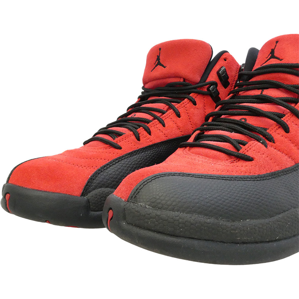 NIKE ナイキ CT8013-602 Air Jordan 12 Reverse Flu Game エアジョーダン 12 リバース フル ゲーム スニーカー レッド系 ブラック系 29.5cm【中古】