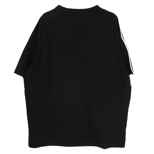 Y-3 Yohji Yamamoto ワイスリー ヨウジヤマモト 26SS JW7352 SHORT SLEEVE TEE 3-STRIPES 3ストライプ クルーネック 半袖 Tシャツ ブラック系 M【極上美品】【中古】