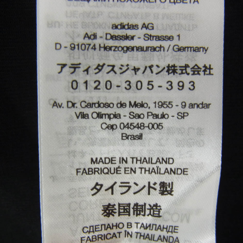 Y-3 Yohji Yamamoto ワイスリー ヨウジヤマモト 26SS JW7352 SHORT SLEEVE TEE 3-STRIPES 3ストライプ クルーネック 半袖 Tシャツ ブラック系 M【極上美品】【中古】