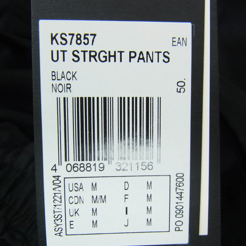 Y-3 Yohji Yamamoto ワイスリー ヨウジヤマモト 26SS KS7857 UT STRAIGHT PANTS ユーティリティー ストレート カーゴ パンツ ブラック系 M【美品】【中古】