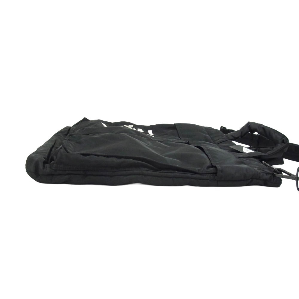 Y-3 Yohji Yamamoto ワイスリー ヨウジヤマモト NEIGHBORHOOD ネイバーフッド 26SS JX0054 × NEIGHBORHOOD ネイバーフッド NBHD PADDED BAG ロゴプリント ヘルメット バッグ ブラック系【極上美品】【中古】