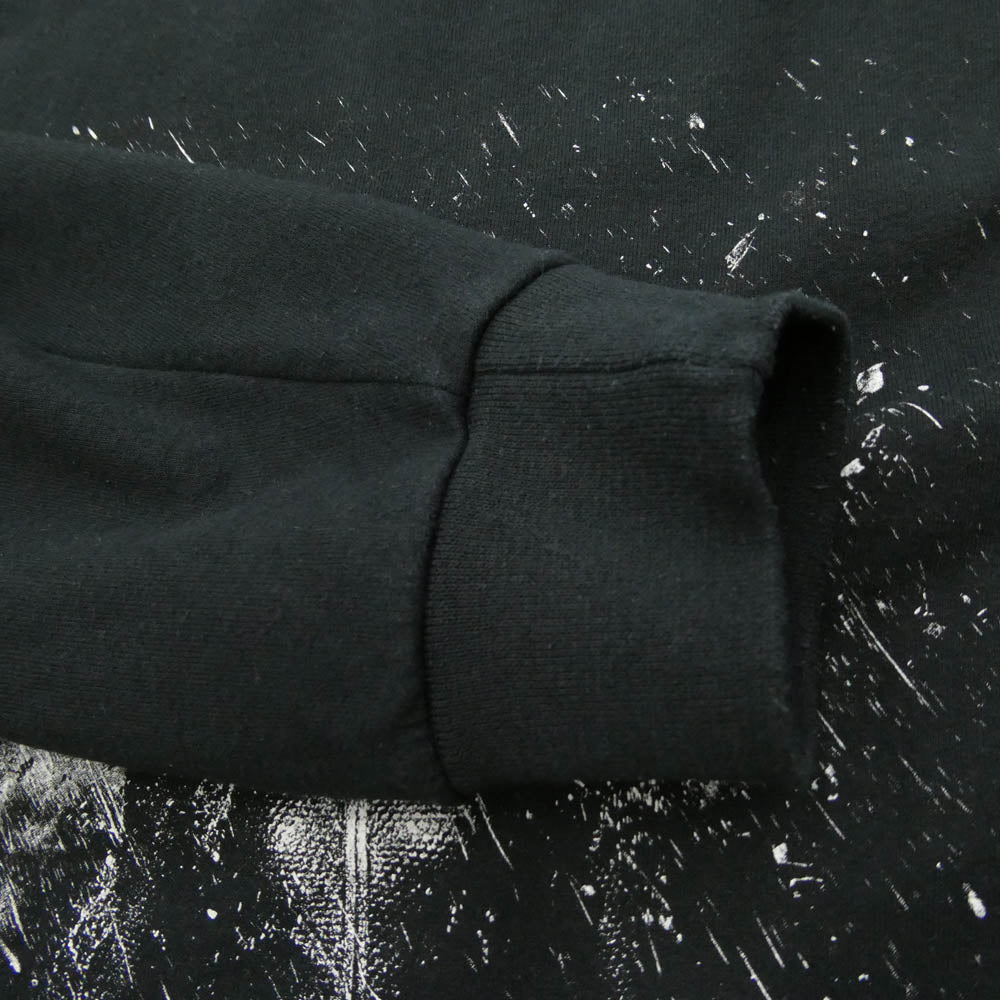 WACKO MARIA ワコマリア THE DARK KNIGHT TRILOGY SWEAT SHIRT(TYPE-8) ダークナイト プリント クルーネック スウェット トレーナー ブラック系 XXL【中古】
