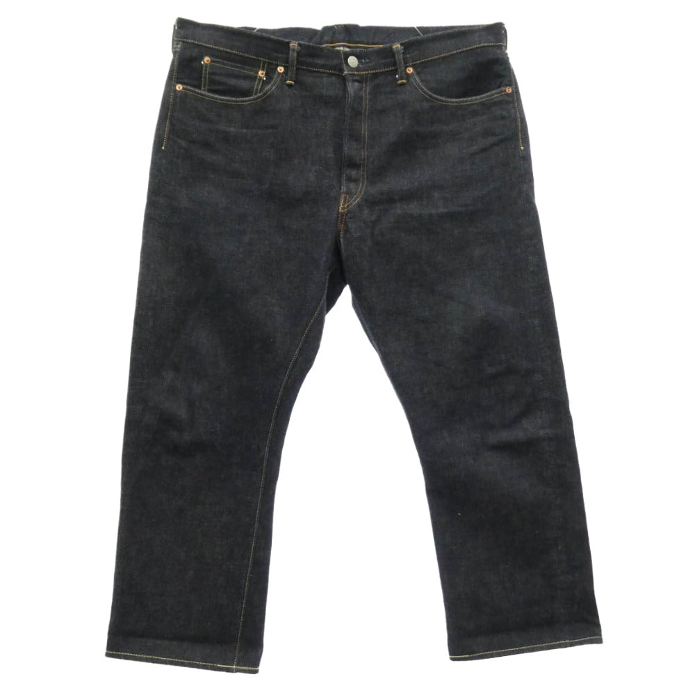 FULLCOUNT フルカウント 1110XX Tapered Denim 15.5oz テーパード デニム パンツ ネイビー系 W40L34【中古】