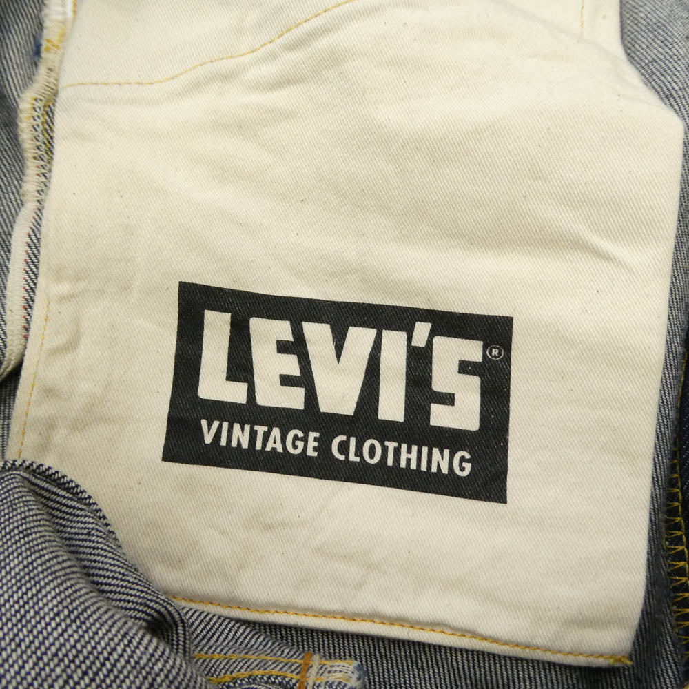 Levi's リーバイス 33501-0049 LVC 501XX 1933 モデル 復刻 シンチバック サスペンダーボタン　デニム パンツ ブルー系 W38L34【中古】
