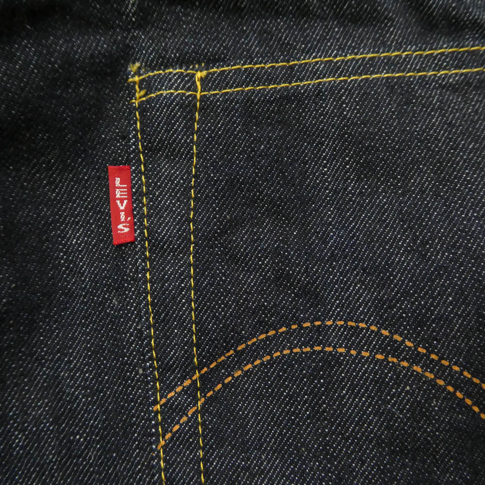 Levi's リーバイス 44501-0088 LVC S501XX 1944年 大戦モデル 復刻 オーガニック リジッド デニム パンツ ダークネイビー系 W40L34【中古】