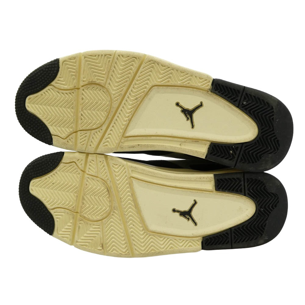 NIKE ナイキ FQ7939-006 Air Jordan 4 RM Black Sail エアジョーダン4 RM ブラック セイル スニーカー ブラック系 オフホワイト系 27.5cm【中古】