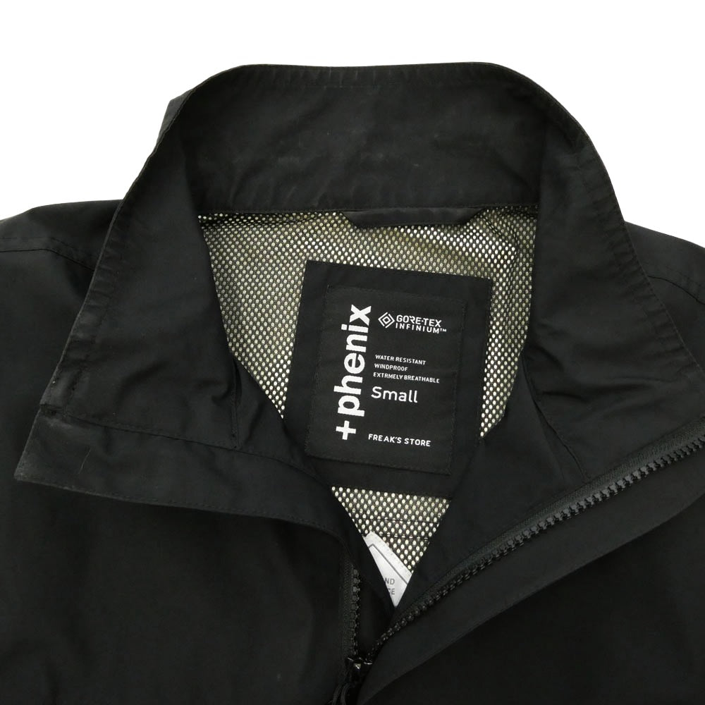 フェニックス 231-1510 ×FREAK'S STORE GORE-TEX INFINIUM VEST フリークスストア別注 ゴアテックス ナイロン ベスト ブラック系 S【中古】