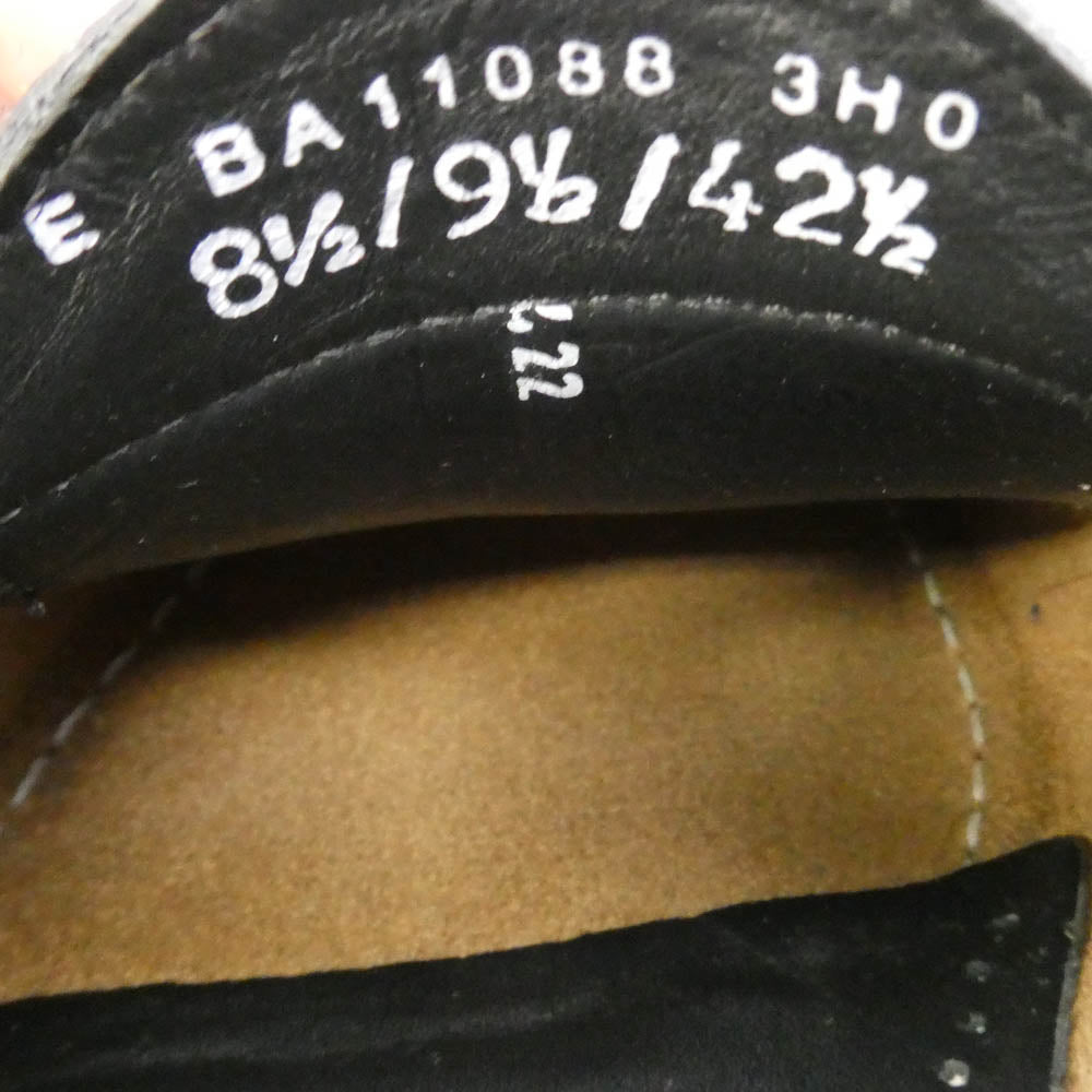 G.H.BASS & COMPANY ジーエイチバス BA11088 LARSON ラーソン ビーフ ロール ハラコ ローファー ブラック系 8.5【中古】