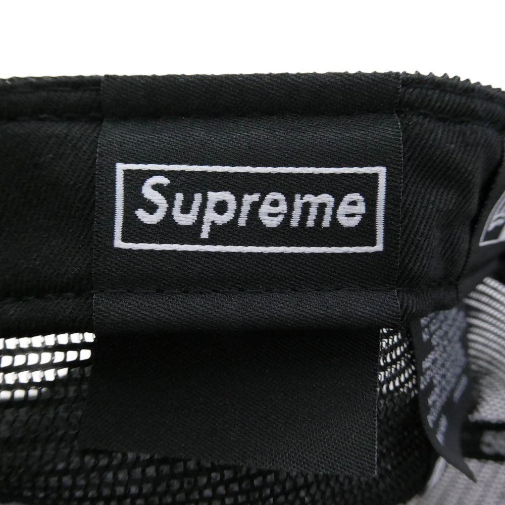 Supreme シュプリーム 24SS Box Logo Mesh Back New Era ボックスロゴ メッシュ キャップ ブラック系【中古】