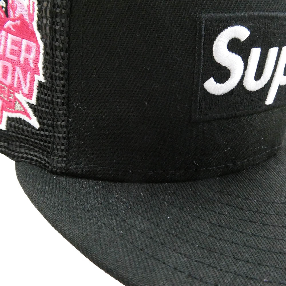 supreme メッシュキャップ ブラック 【公式通販】