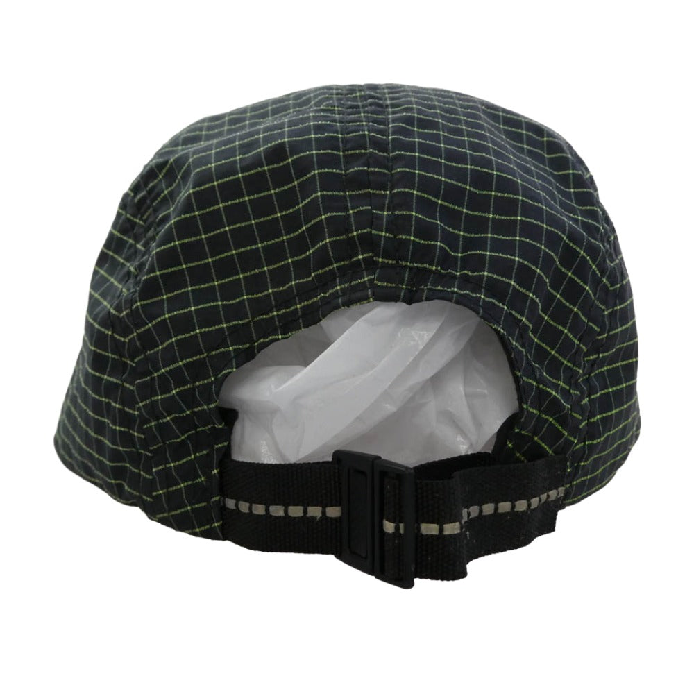 Supreme シュプリーム 16SS 2-Tone Ripstop Camp Cap リップストップ キャップ ブラック系 グリーン系【中古】