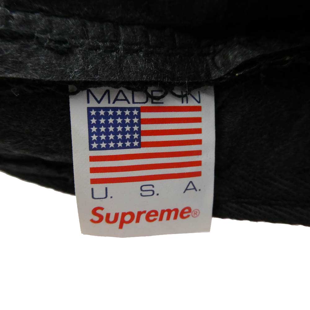 Supreme シュプリーム 16SS 2-Tone Ripstop Camp Cap リップストップ キャップ ブラック系 グリーン系【中古】