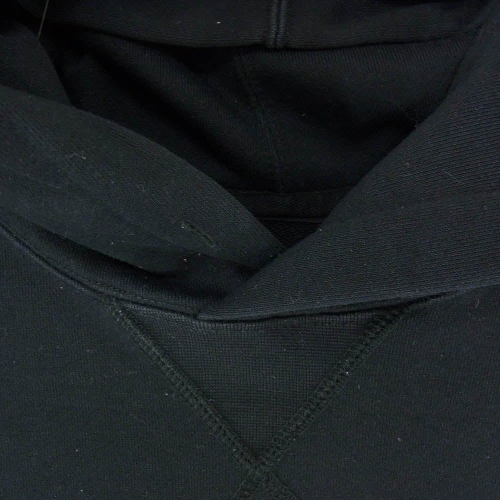 THE NORTH FACE ノースフェイス NT11953 SQUARE LOGO HOODIE スクエア ロゴ フーディ スウェット パーカー ブラック系 M【中古】
