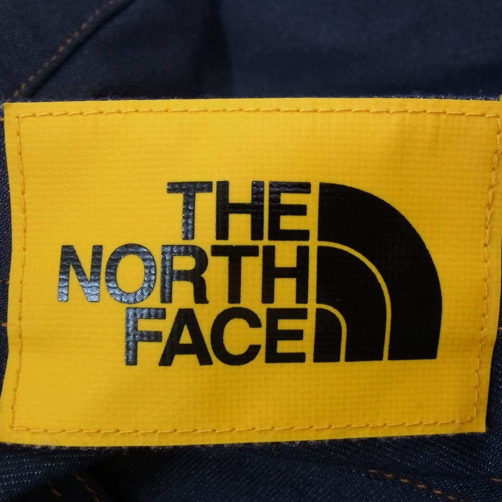 THE NORTH FACE ノースフェイス NB32204 DENIM CLIMBING STRAIGHT PANT デニム クライミング ストレート パンツ インディゴブルー系 M【中古】