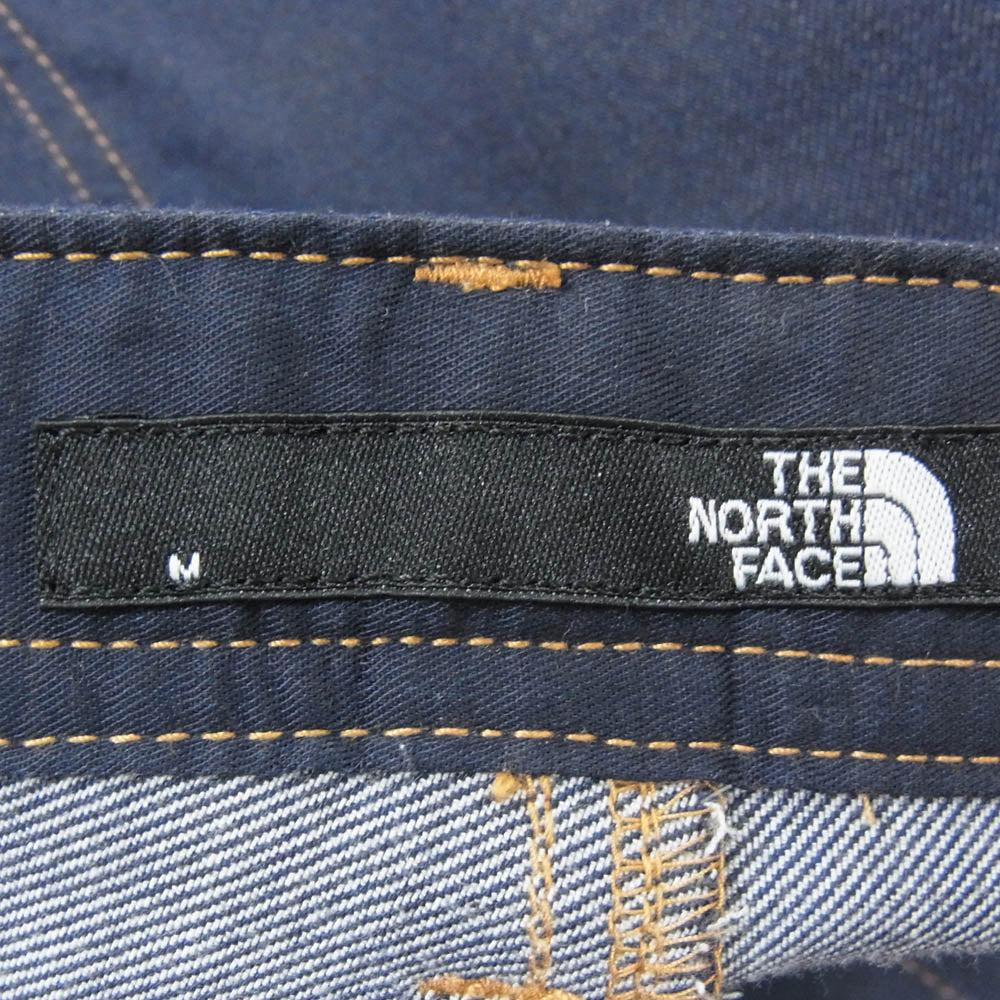 THE NORTH FACE ノースフェイス NB32204 DENIM CLIMBING STRAIGHT PANT デニム クライミング ストレート パンツ インディゴブルー系 M【中古】
