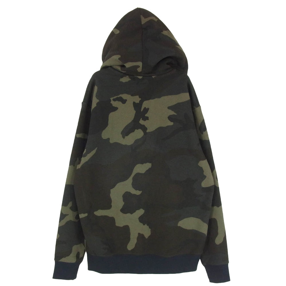 THE NORTH FACE ノースフェイス NT62131 NOVELTY REVIEW F/Z HOODIE ノベルティ リアビュー フルジップ フーディ パーカー カーキ系 M【中古】