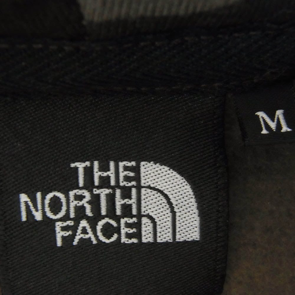 THE NORTH FACE ノースフェイス NT62131 NOVELTY REVIEW F/Z HOODIE ノベルティ リアビュー フルジップ フーディ パーカー カーキ系 M【中古】
