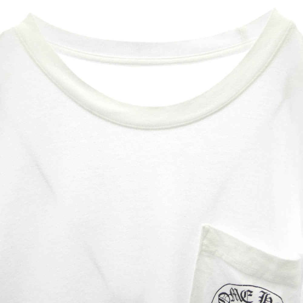 CHROME HEARTS クロムハーツ（原本無） Multi Color Horseshoe L/S Tee マルチカラー ホースシュー プリント ロングスリーブ Tシャツ 長袖カットソー ホワイト系 M【中古】