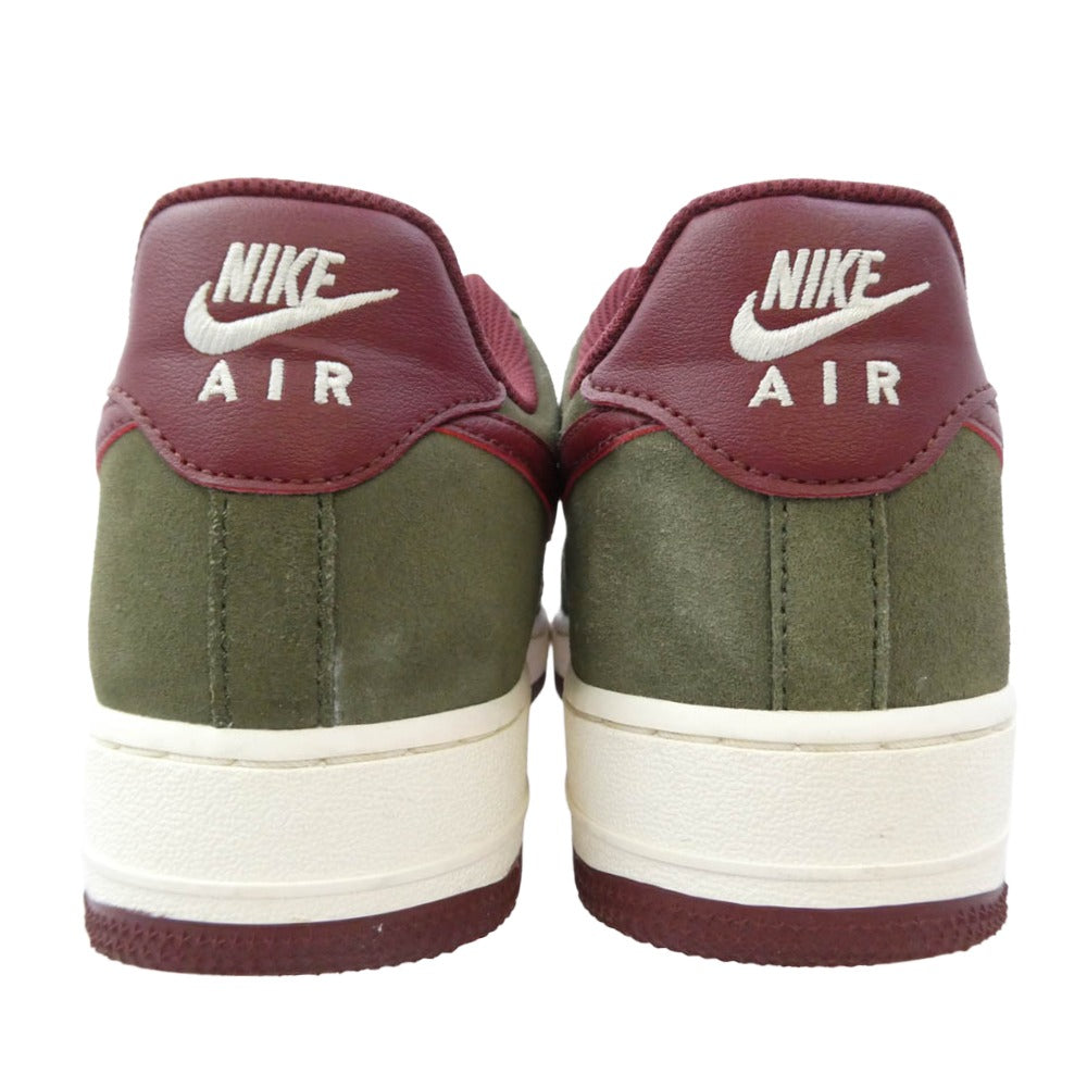 NIKE ナイキ FQ8714-302 Air Force 1 Low Cargo Khaki Pale Ivory Dark Team Red エアフォース1 ロー カーゴカーキ ペールアイボリー ダークチームレッド スニーカー カーキ系 26【中古】