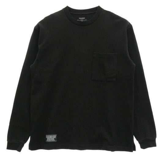 MINEDENIM マインデニム 25SS × BTSA Heavy weight Loose Fit L/S T-SH ヘビーウェイト ロングスリーブ カットソー ブラック系 M【中古】