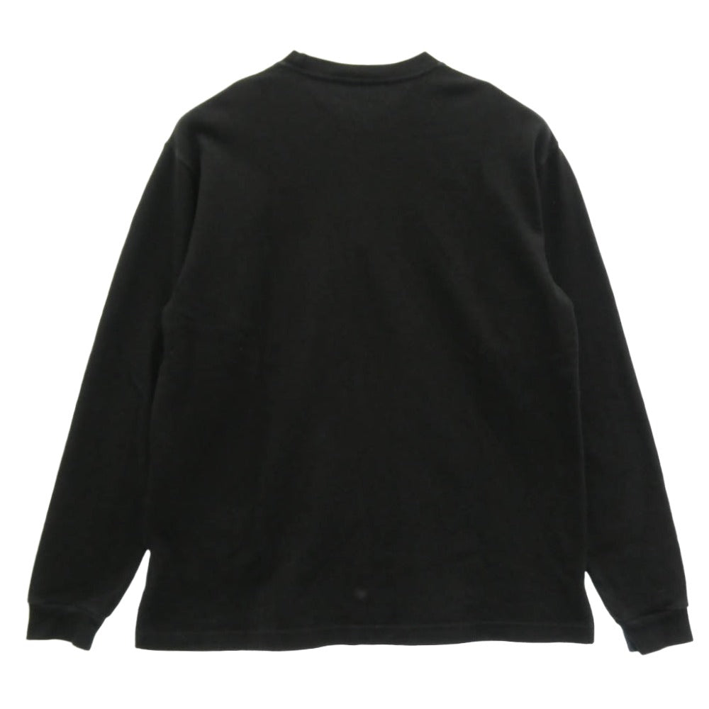MINEDENIM マインデニム 25SS × BTSA Heavy weight Loose Fit L/S T-SH ヘビーウェイト ロングスリーブ カットソー ブラック系 M【中古】