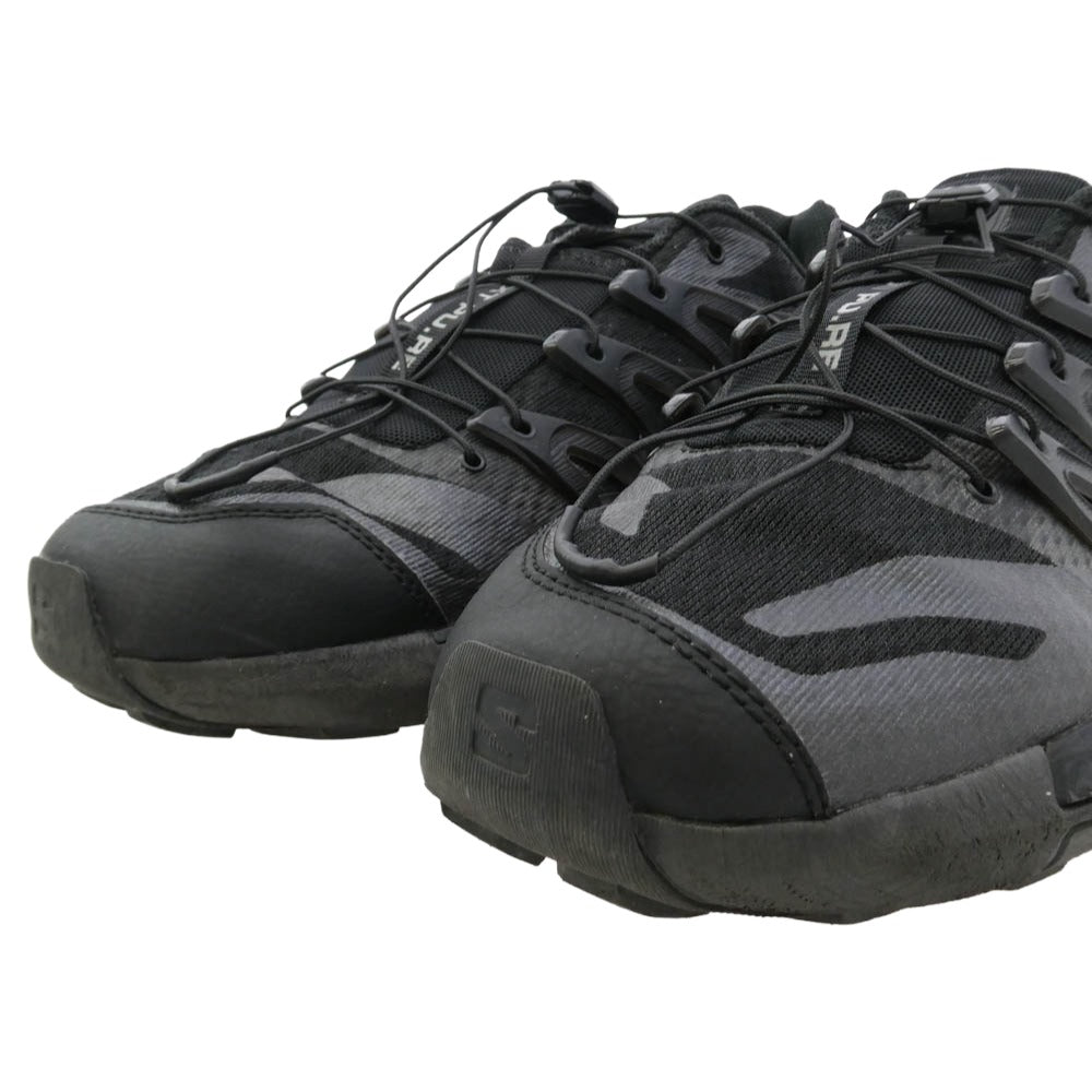 salomon サロモン XT PU. RE Advanced アドバンスド スニーカー ブラック系 27.5cm【中古】