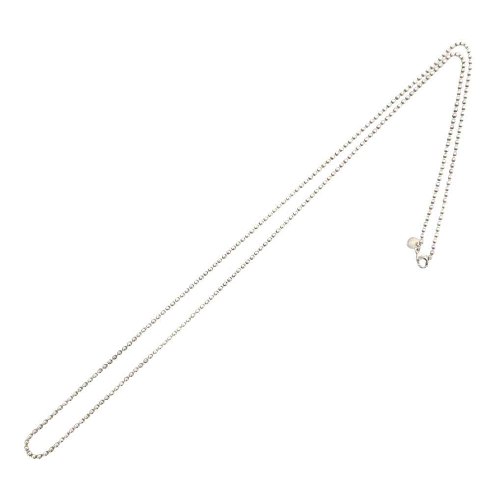 TIFFANY&Co. ティファニー ball chain necklace ボール チェーン ネックレス シルバー系【中古】