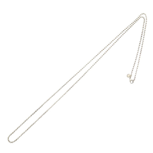 TIFFANY&Co. ティファニー ball chain necklace ボール チェーン ネックレス シルバー系【中古】