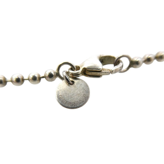 TIFFANY&Co. ティファニー ball chain necklace ボール チェーン ネックレス シルバー系【中古】