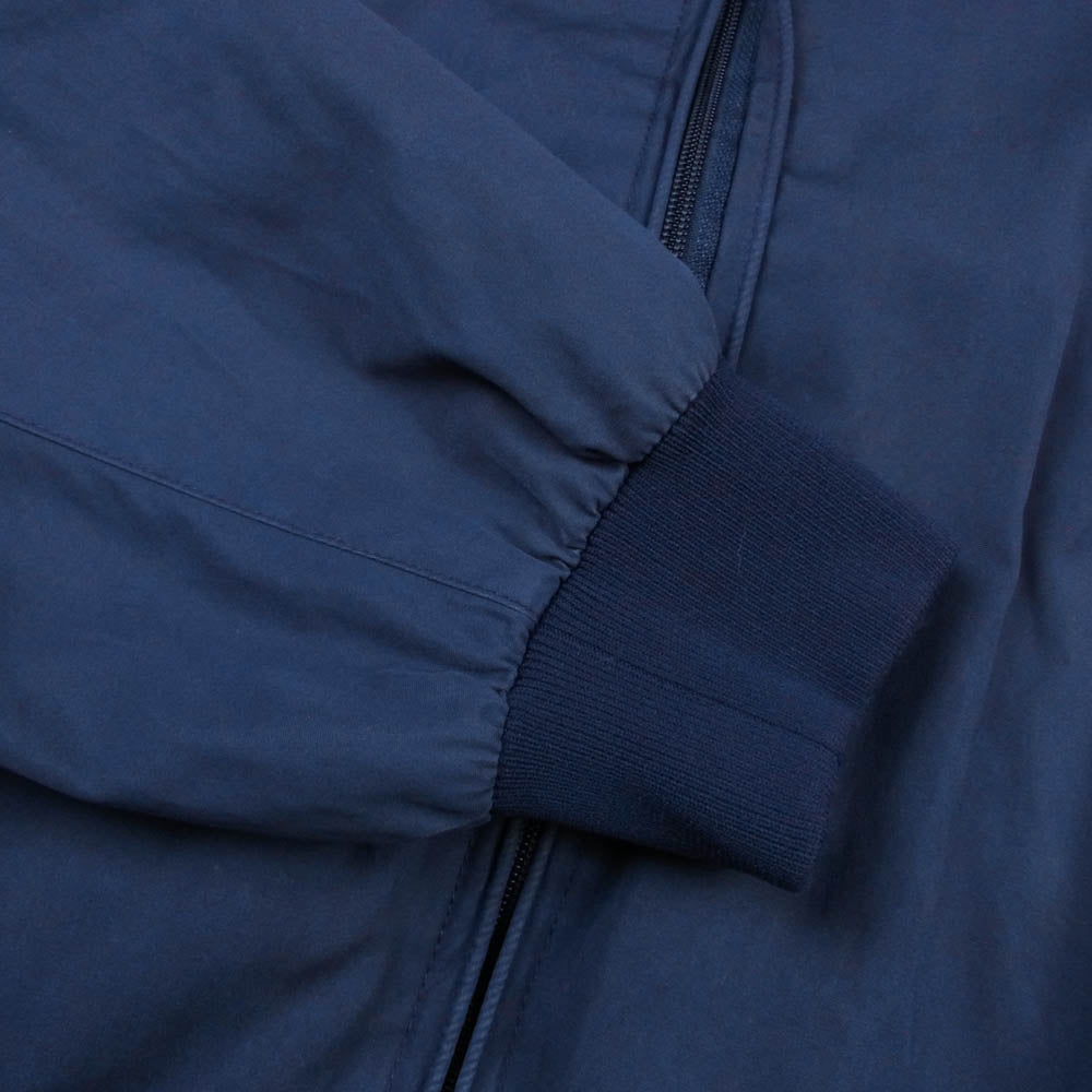 BARACUTA バラクータ BLUE LINE ブルーライン ハリントン ジャケット ブルゾン ワッペンカスタム ネイビー系 38【中古】