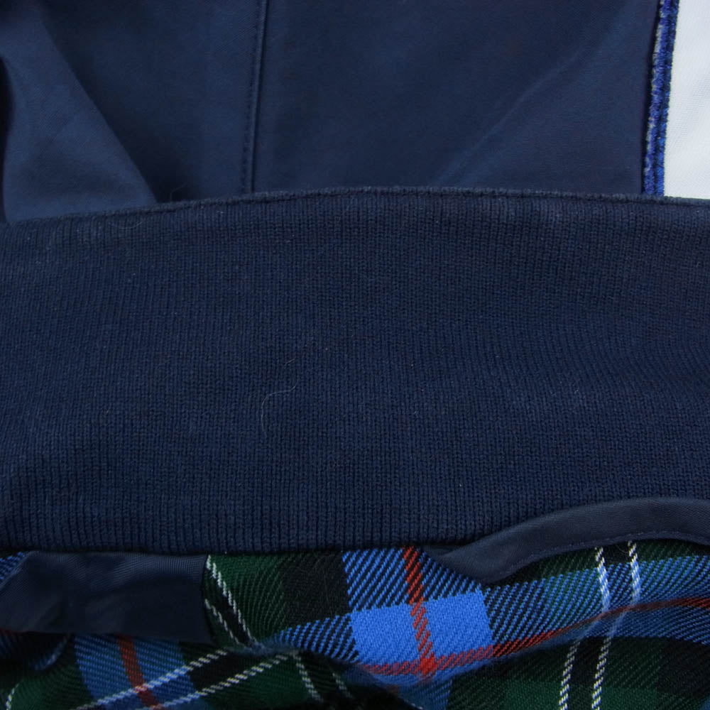 BARACUTA バラクータ BLUE LINE ブルーライン ハリントン ジャケット ブルゾン ワッペンカスタム ネイビー系 38【中古】