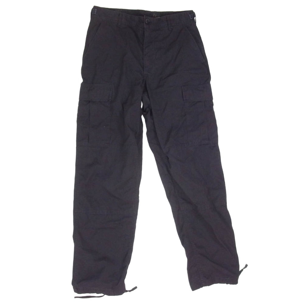 ヴィンテージ SP0100-97-D-CB10 U.S.ARMY 90s 米軍 BDU PANTS TROUSERS BLACK357 トラウザー パンツ ブラック系 S【中古】