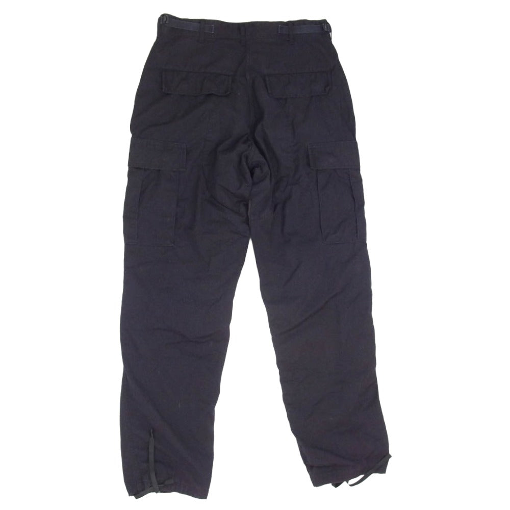 ヴィンテージ SP0100-97-D-CB10 U.S.ARMY 90s 米軍 BDU PANTS TROUSERS BLACK357 トラウザー パンツ ブラック系 S【中古】