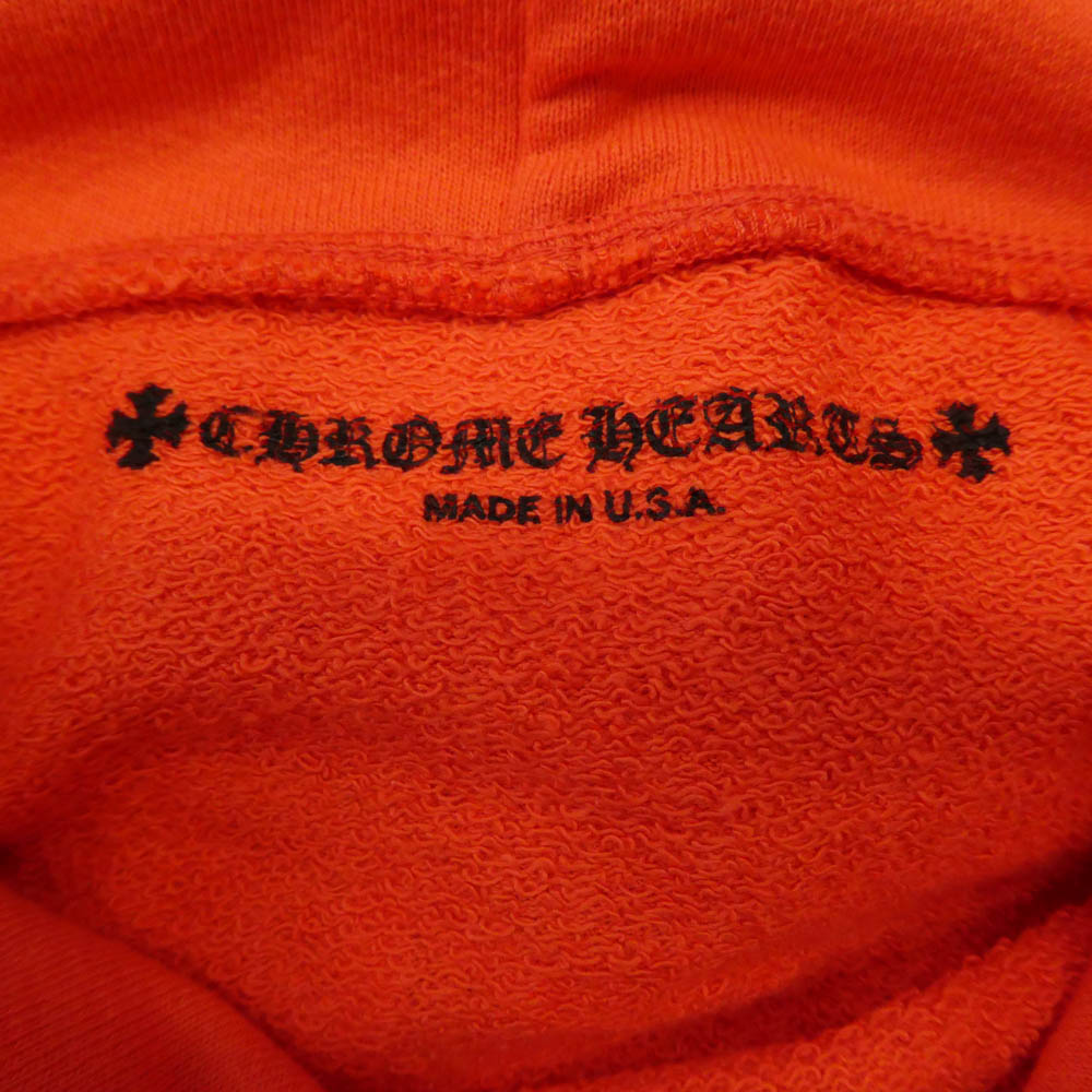 CHROME HEARTS クロムハーツ（原本無） PPO Spark The Heart HD PLVR Matty Boy PPO スパークザハート HD プルオーバー マッティボーイ パーカー フーディー レッド系 M【美品】【中古】