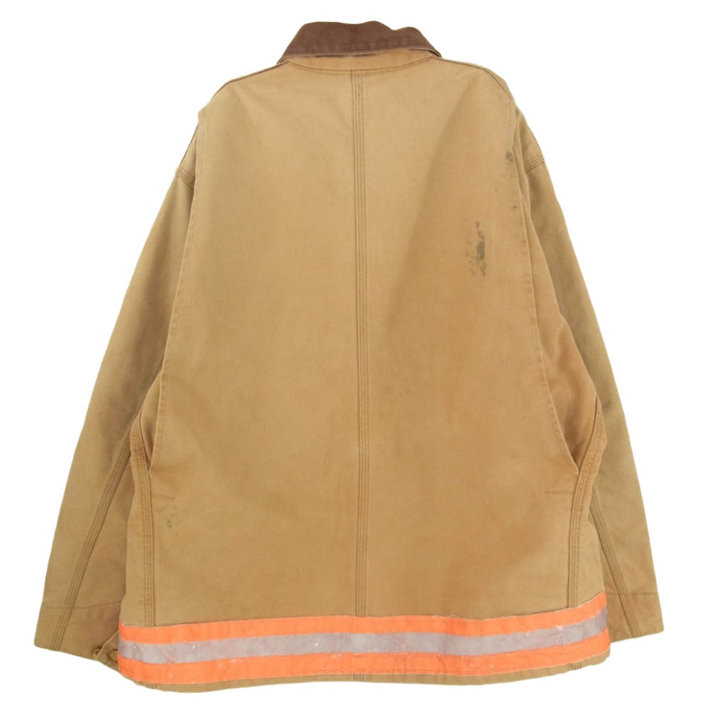 Carhartt カーハート Michigan Chore Coat ミシガンチョア コート ダック生地 ジャケット カバーオール ブラウン系 サイズ表記無【中古】