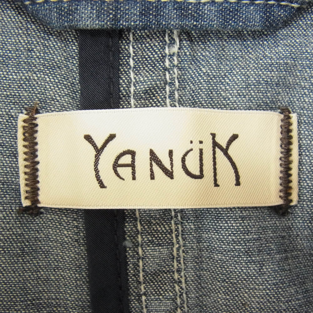 YANUK ヤヌーク 57171216 デニム トレンチコート インディゴブルー系 S【中古】