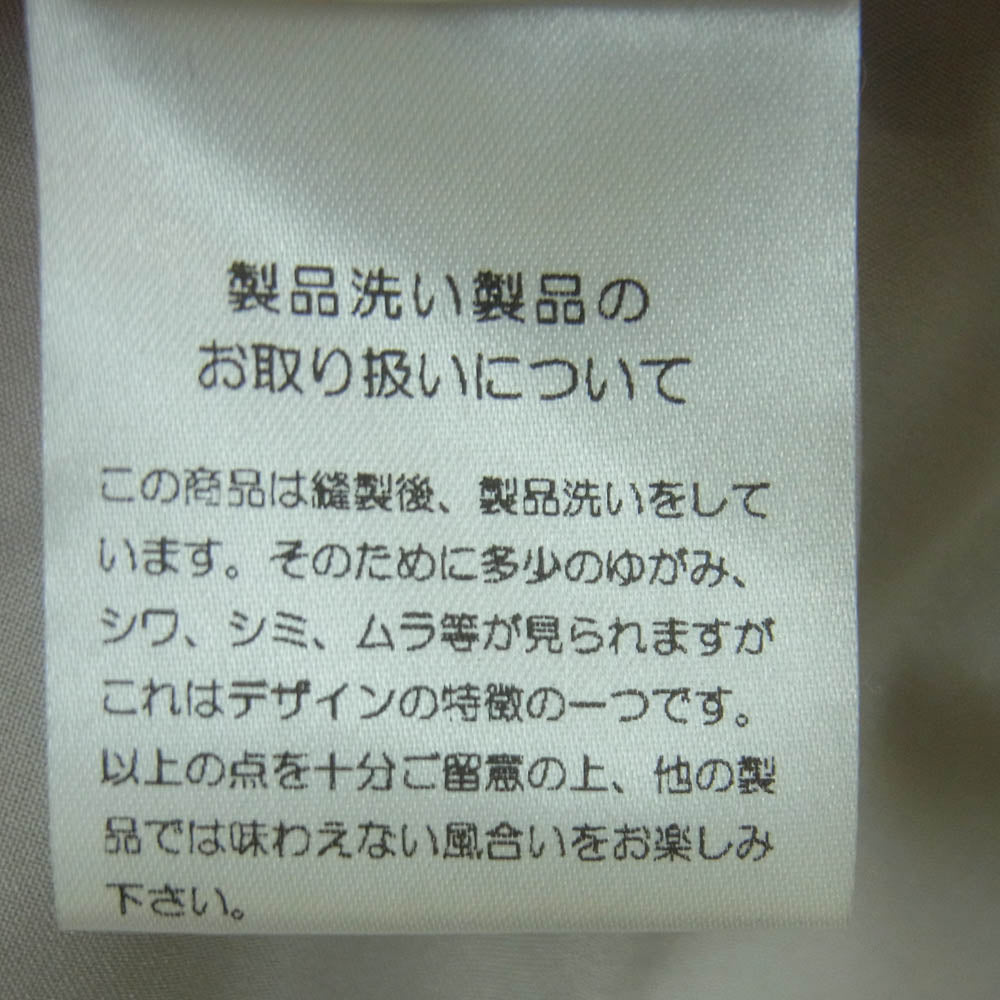 バーニーズニューヨーク 251186 ラムレザー フード付き ジップ ブルゾン ジャケット ベージュ系 36【中古】
