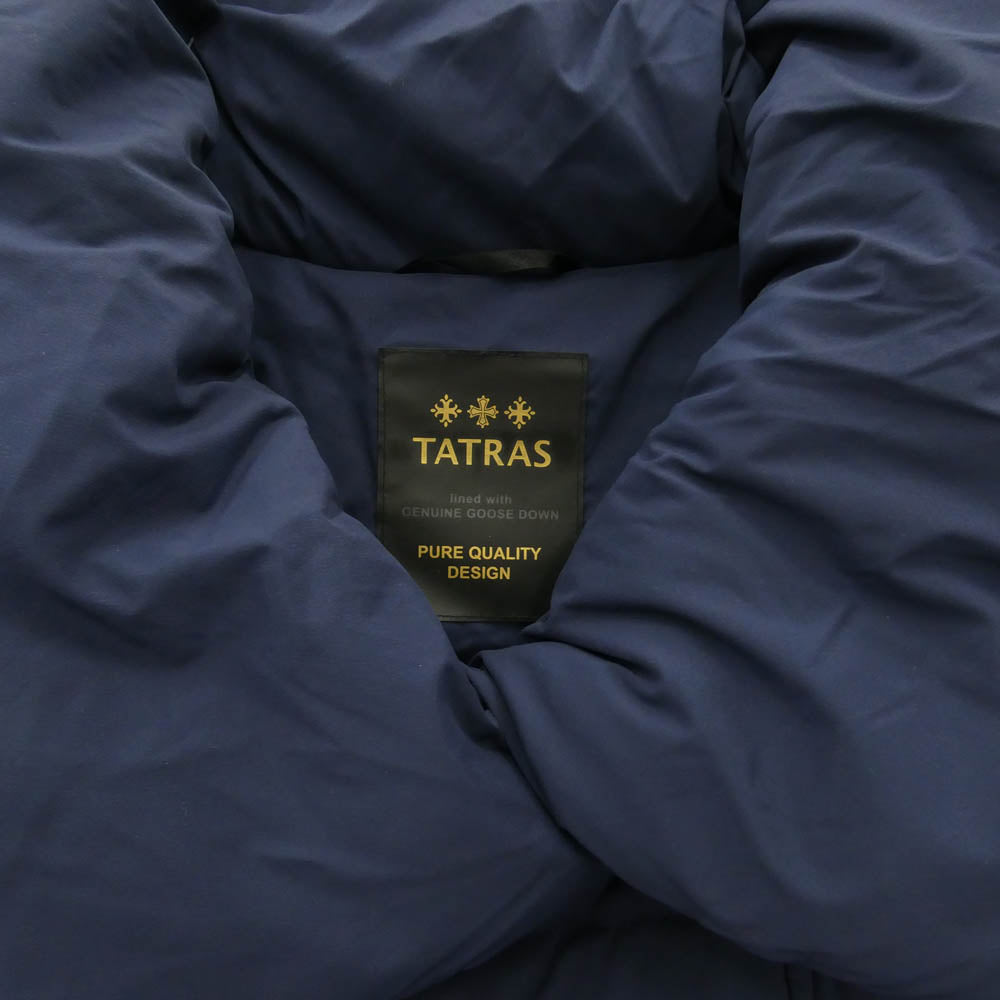 TATRAS タトラス LTA17A4488 LORENZANA ダウン ジャケット ネイビー系 160/84A【中古】